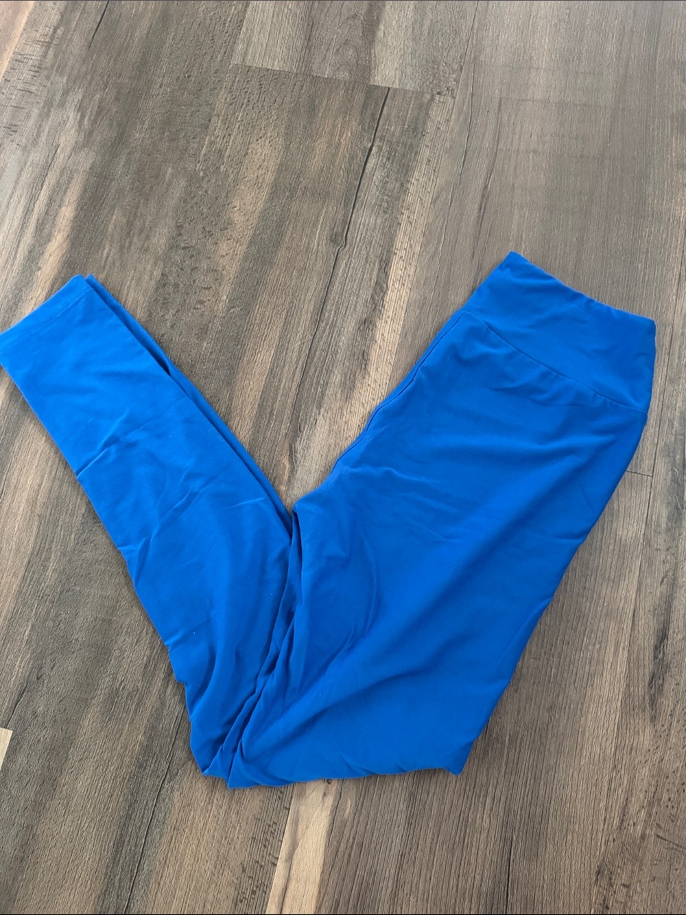 LuLaRoe women’s Blue Leggings OS